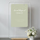 Cappadocia Baby Shower Welcome Sign