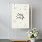 Grand Prismatic Baby Shower Welcome Sign
