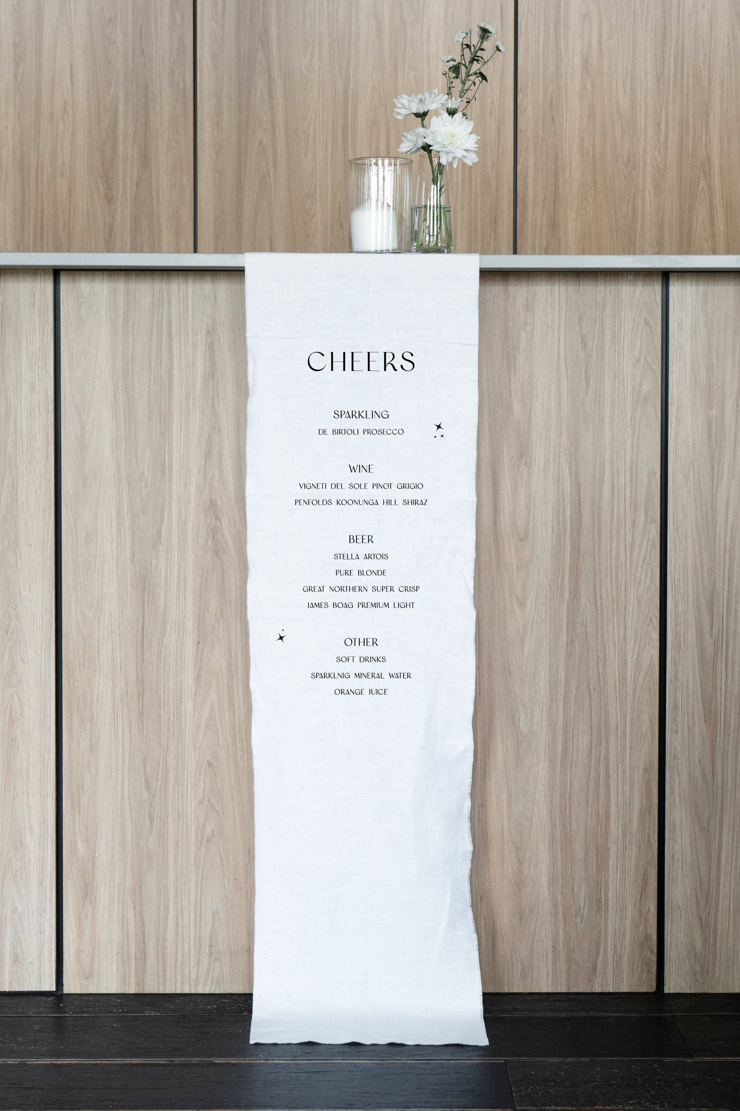 Arborg Linen Bar Sign