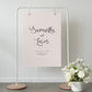 Hire White + Pink Marble Frame