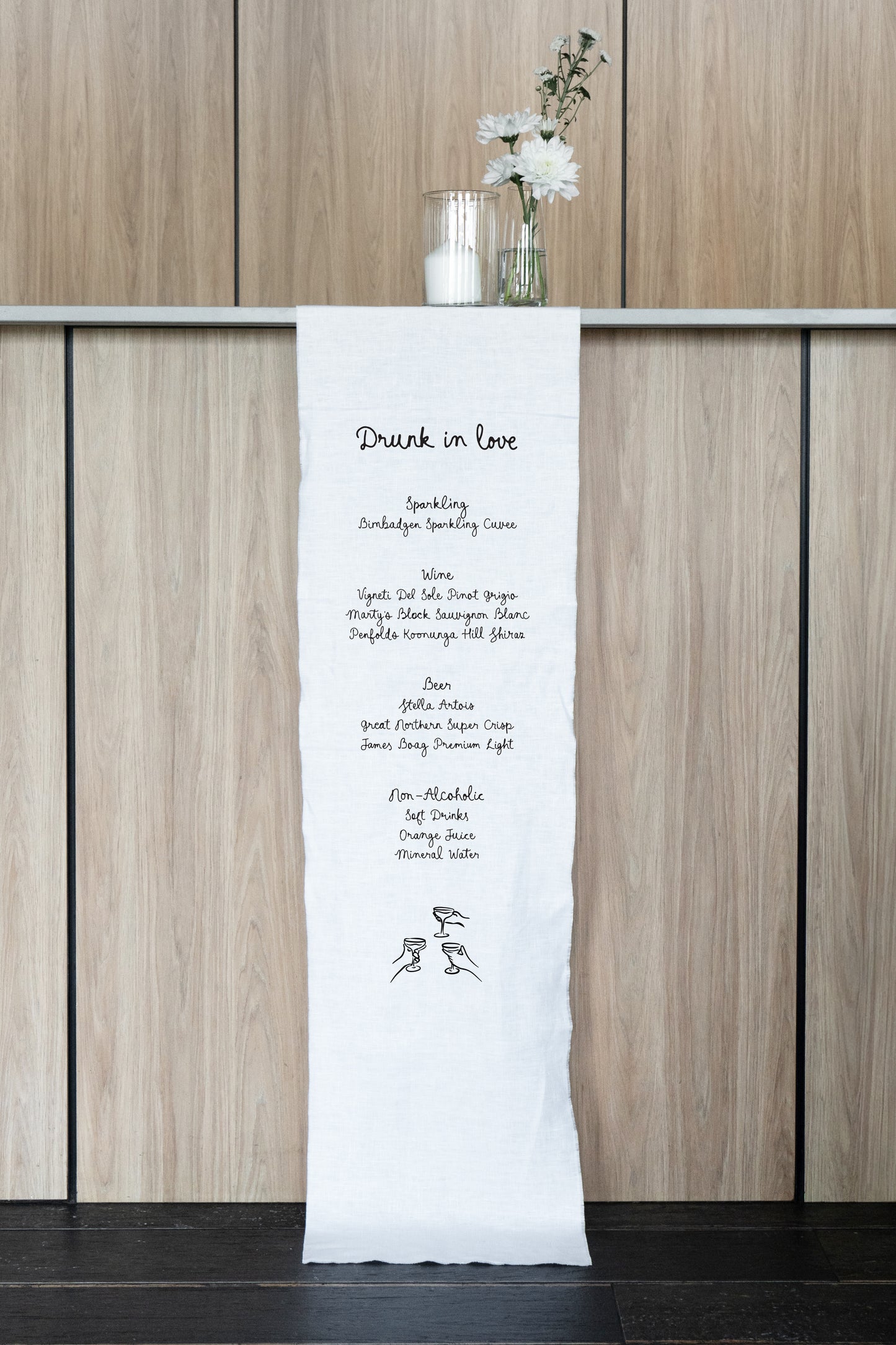 Peniche Linen Bar Sign