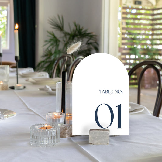 Hire Table Numbers