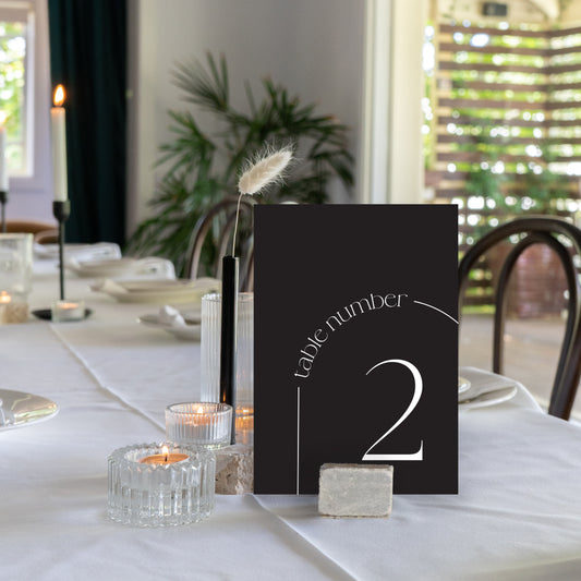 Hire Table Numbers
