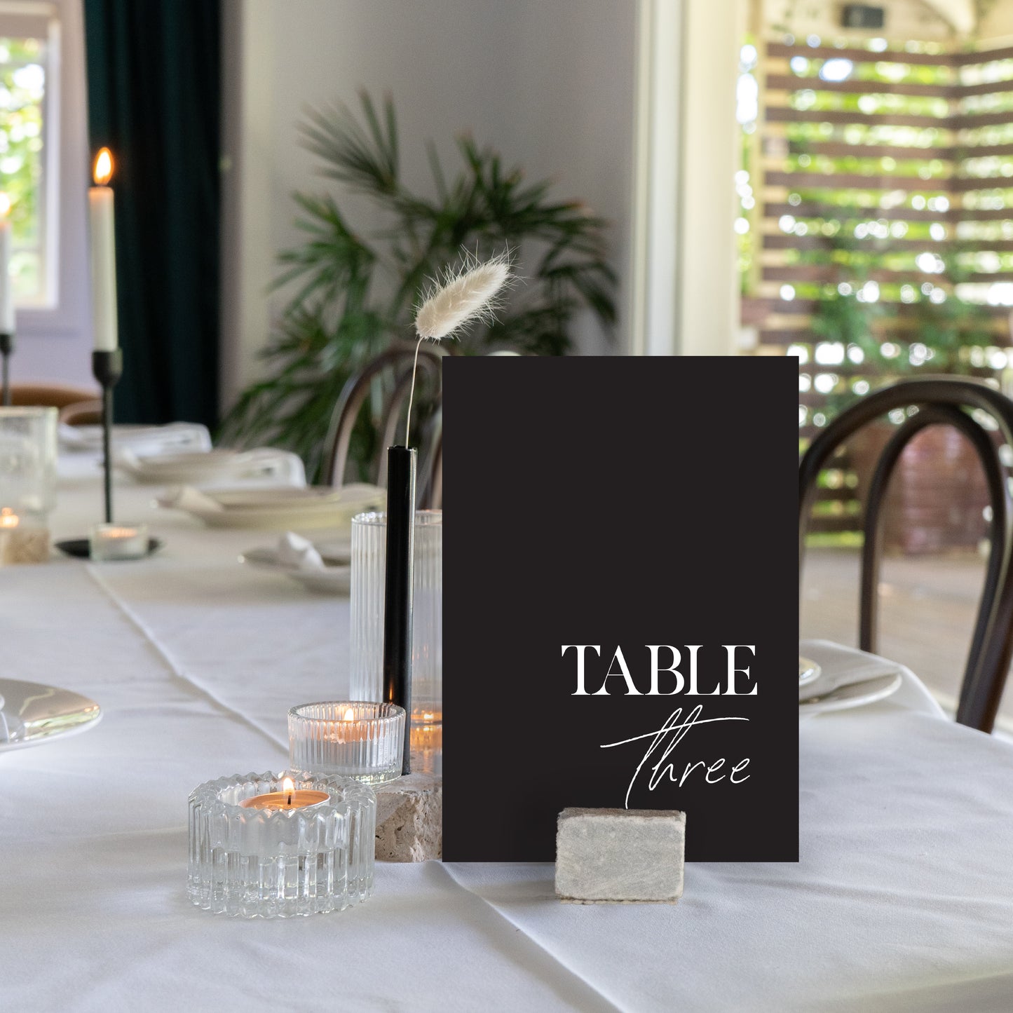 Hire Table Numbers