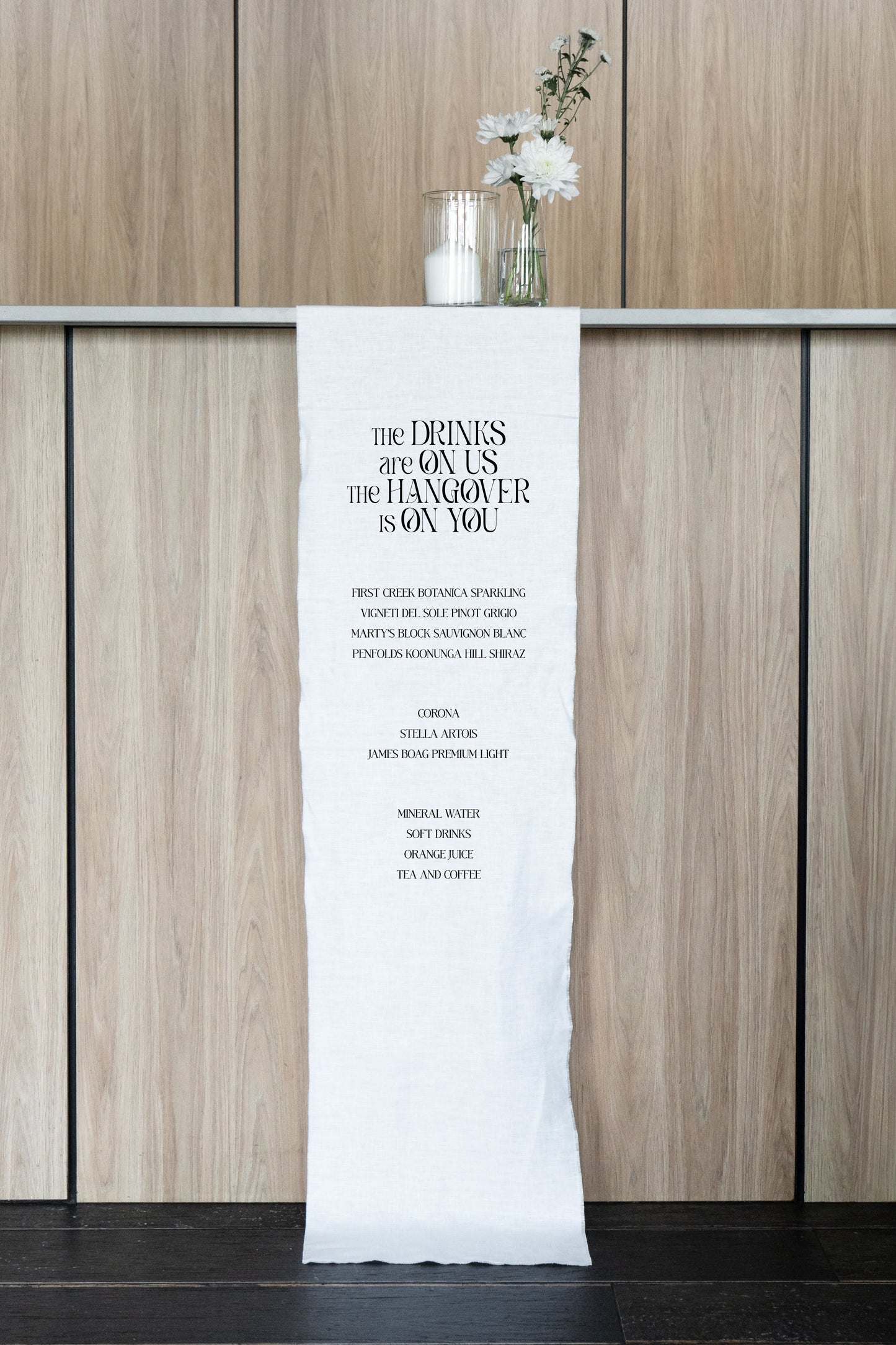 Phuket Linen Bar Sign