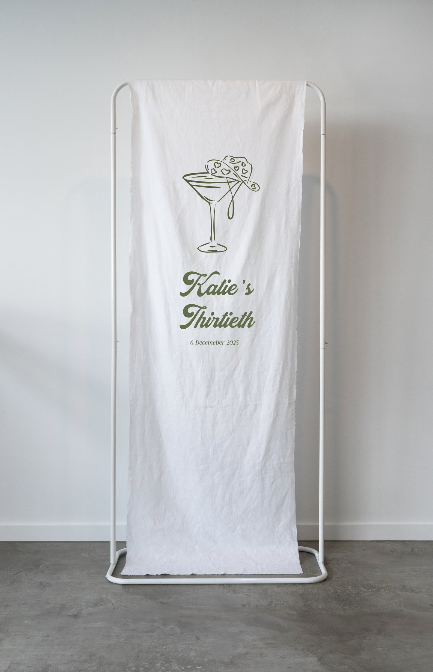 Uluru Event Linen Sign